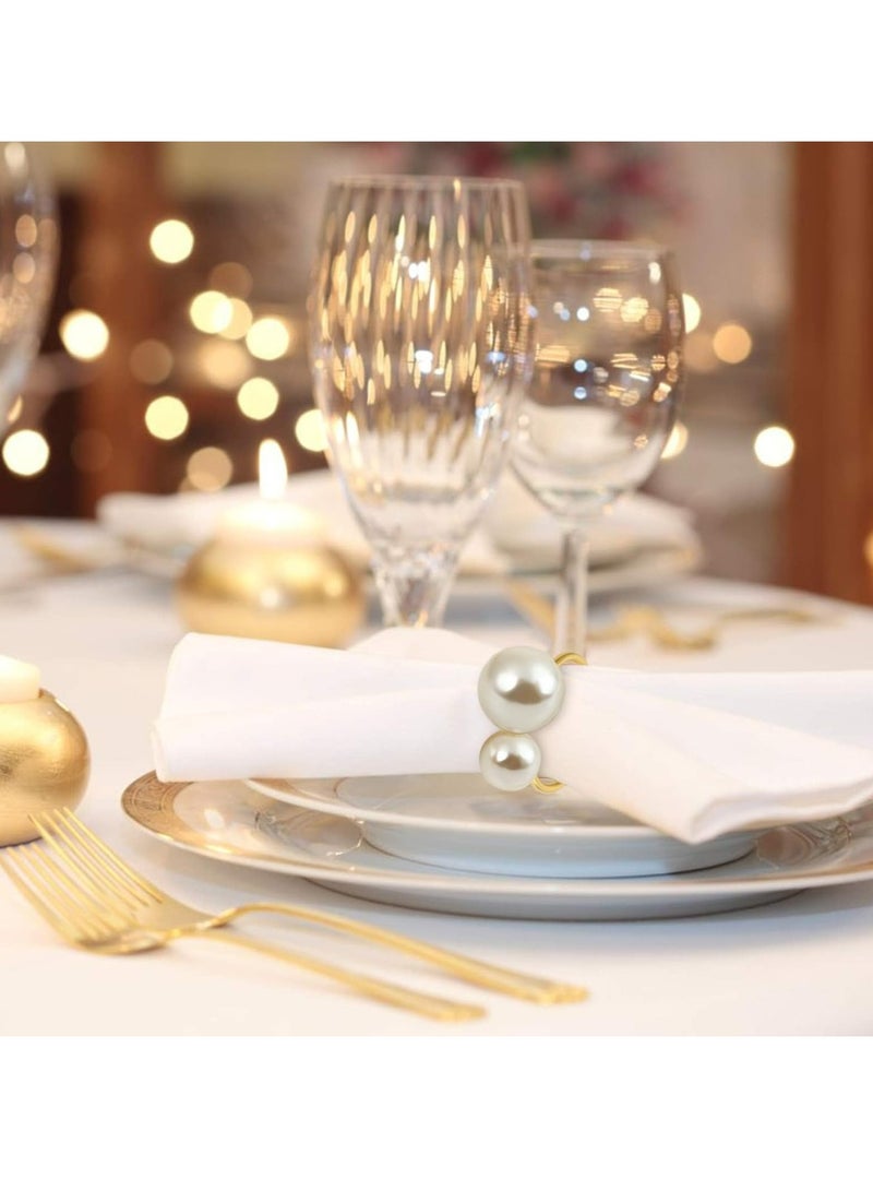 أوزيغالور 12 قطعة من حلقات الورق المفرغ الفولاذية طراز حديث لحاملات الورق المفرغ لضبط الطاولات في المطبخ والعشاءات الرسمية - Image 4