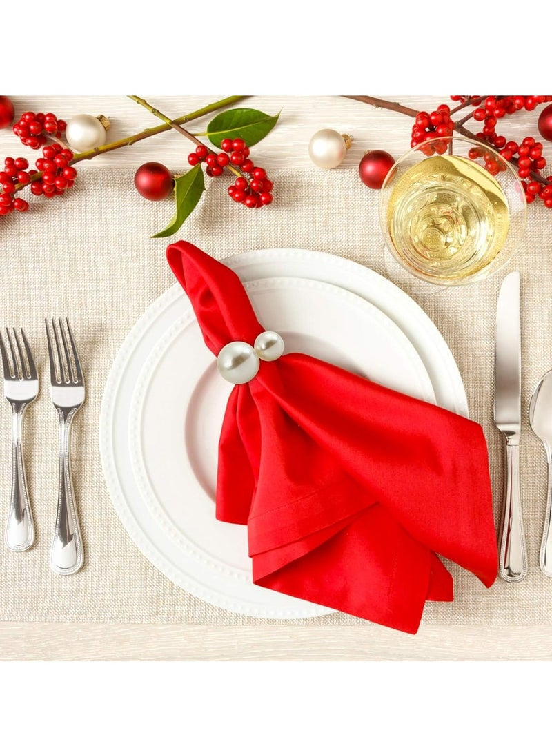 أوزيغالور 12 قطعة من حلقات الورق المفرغ الفولاذية طراز حديث لحاملات الورق المفرغ لضبط الطاولات في المطبخ والعشاءات الرسمية - Image 5