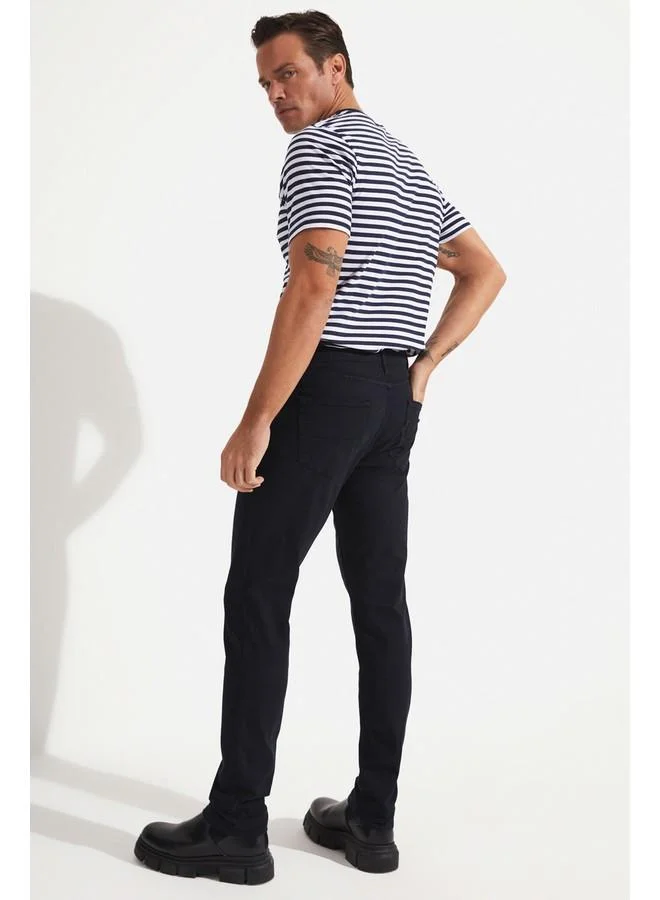 JUNE June Men's Five Pocket Pants Navy