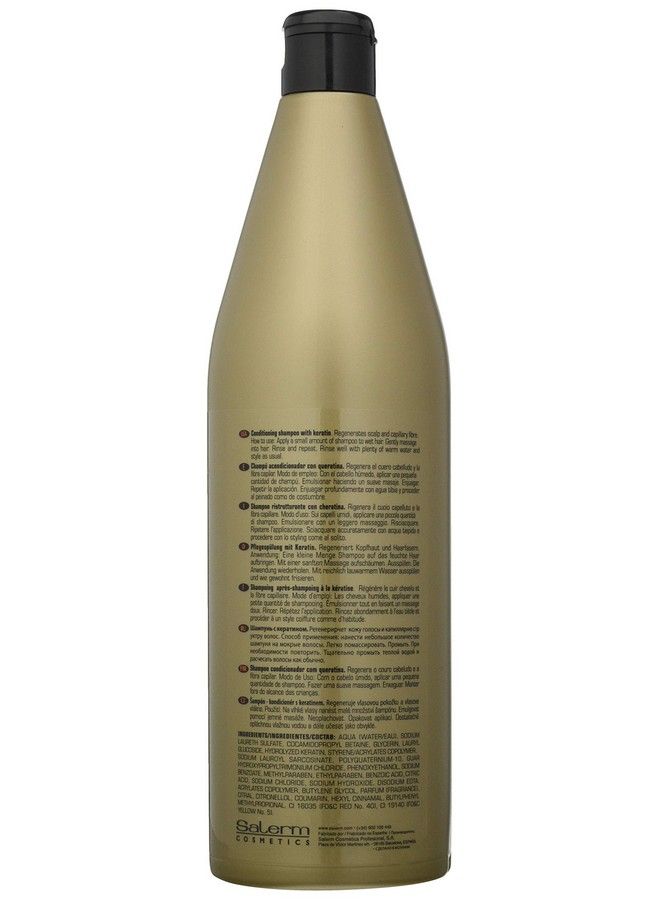 Salerm Cosmetics Protein Shampoo 1000 Ml - Image 3