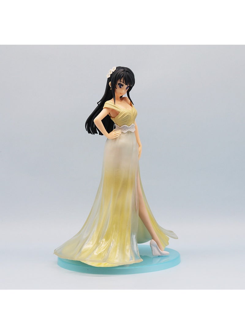 Anime Standing Wedding Dress Sakurajima Mai Figures Suitable For Ornaments And Gifts  - Image 5