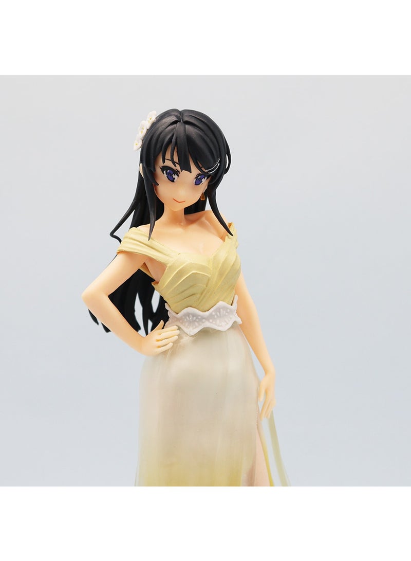Anime Standing Wedding Dress Sakurajima Mai Figures Suitable For Ornaments And Gifts  - Image 3