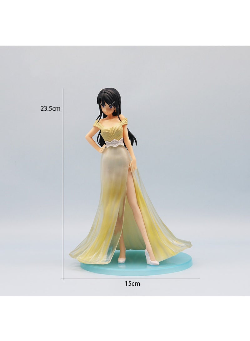 Anime Standing Wedding Dress Sakurajima Mai Figures Suitable For Ornaments And Gifts  - Image 2