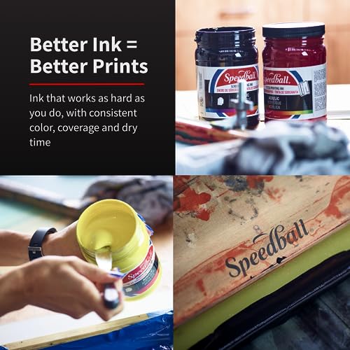 Speedball 4600 Fabric Screen Printing Ink, 32 fl oz., Black - Image 3