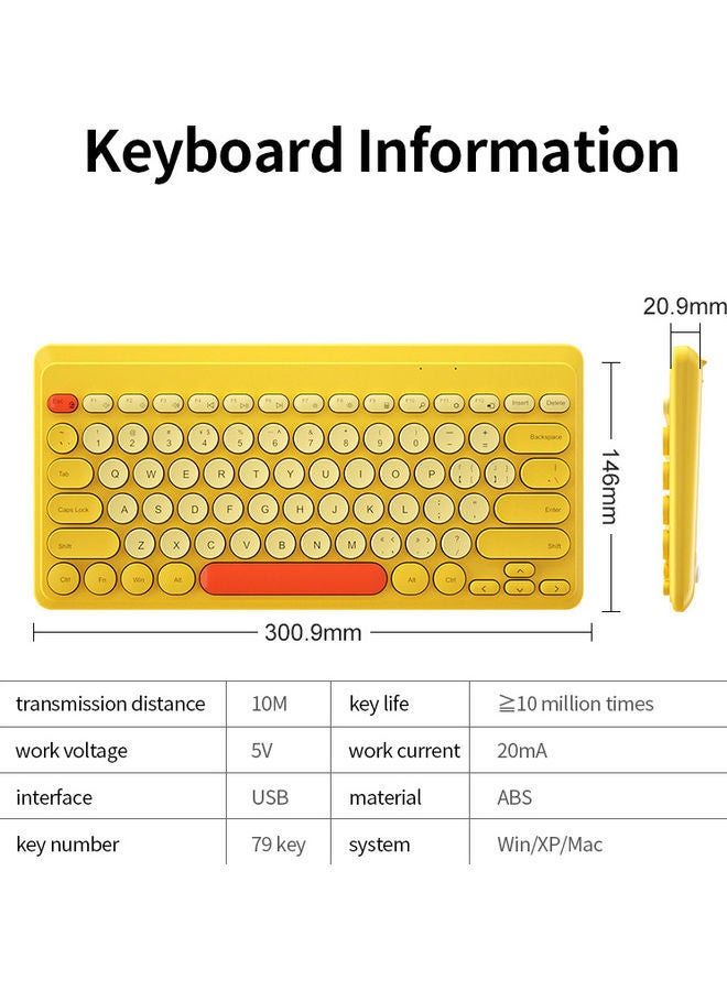 NIBEMINENT Keybaord Pink - Image 2