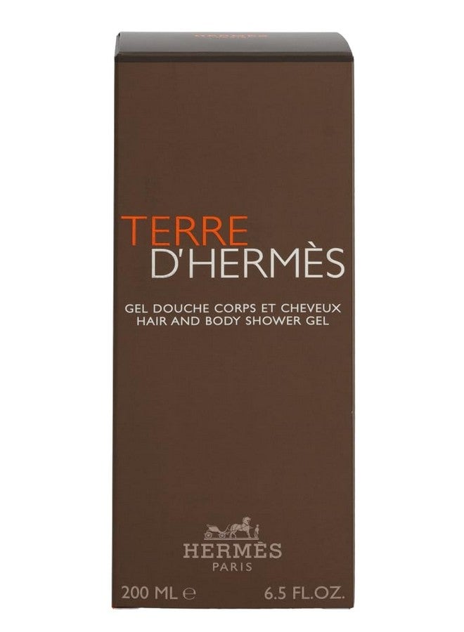 هيرميس جل الاستحمام للشعر والجسم من Terre D'Hermes للرجال، 6.8 أونصة