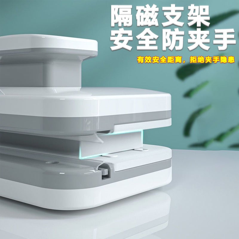 Household Glass Cleaning Tool, High-Rise Strong Magnetic Window Cleaner, Double-Sided Double-Layer Glass Cleaning Brush, Window Cleaning Tool - Image 4