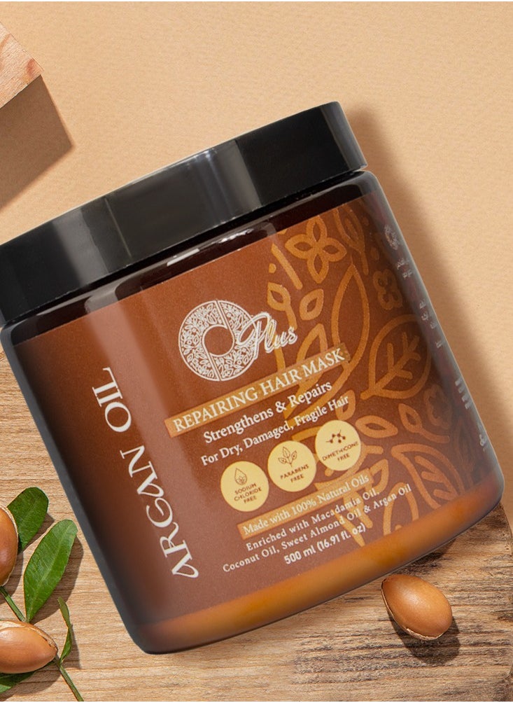 Oplus - Oplus Argan Oil Hair Care Set: 5-Piece Luxury Collection (500ml) - Image 1