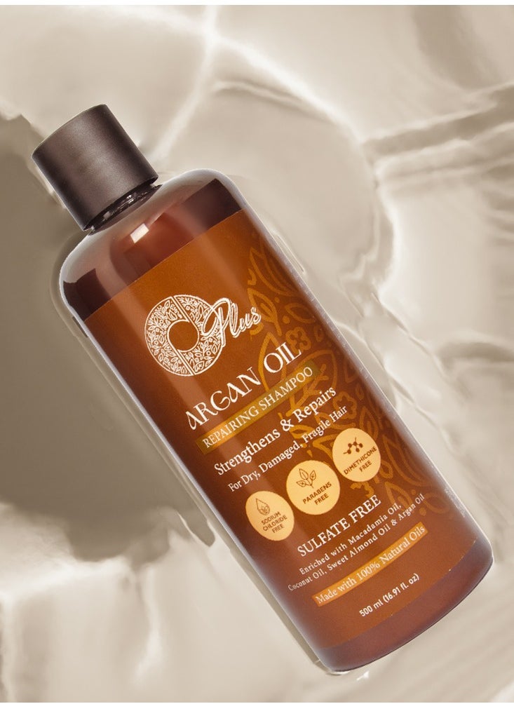 Oplus - Oplus Argan Oil Hair Care Set: 5-Piece Luxury Collection (500ml) - Image 1