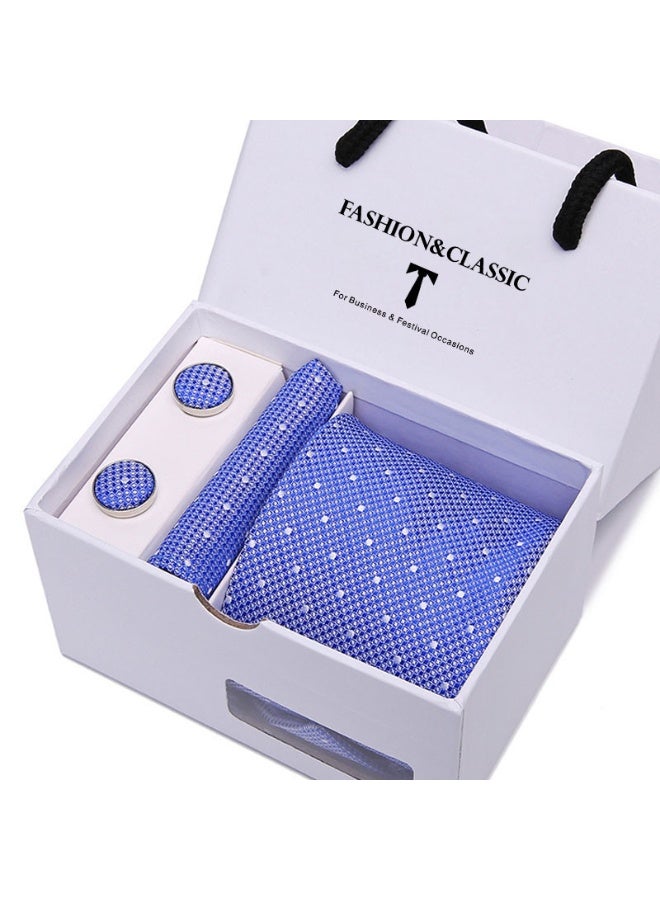 Shougu Men's Business Dress 8cm Tie Gift Box 