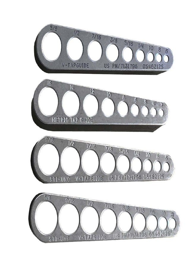 BIG GATOR TOOLS Big Gator Tap Set - 4 pc set - Big Gator Tools V-TapGuides - Image 1