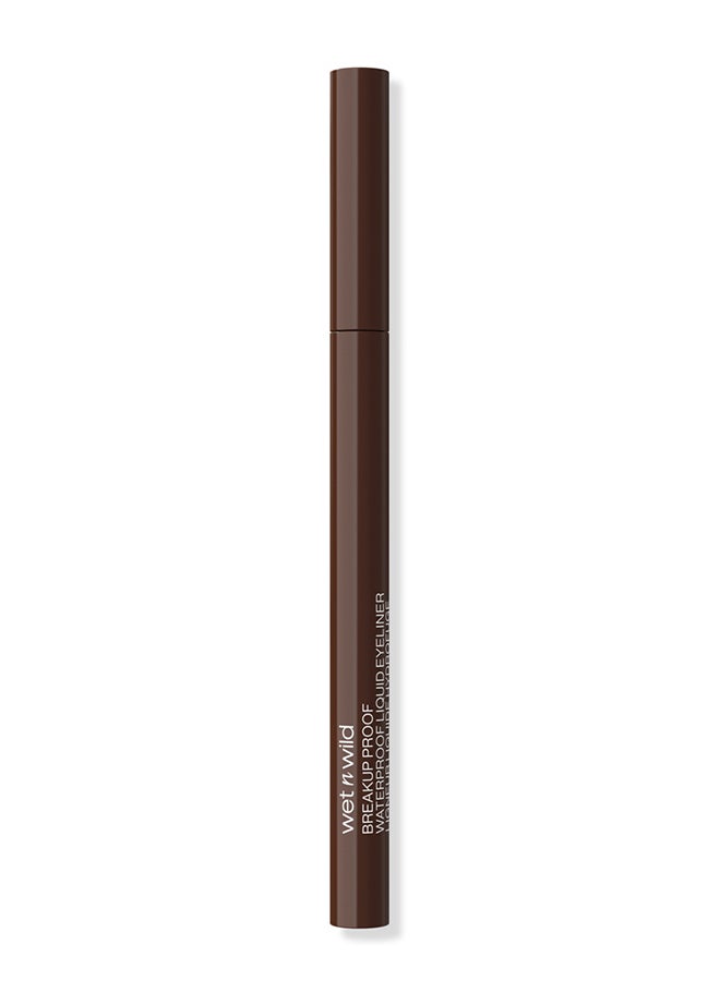 Wet N Wild Breakup Proof Liquid Eyeliner Brown - Image 2