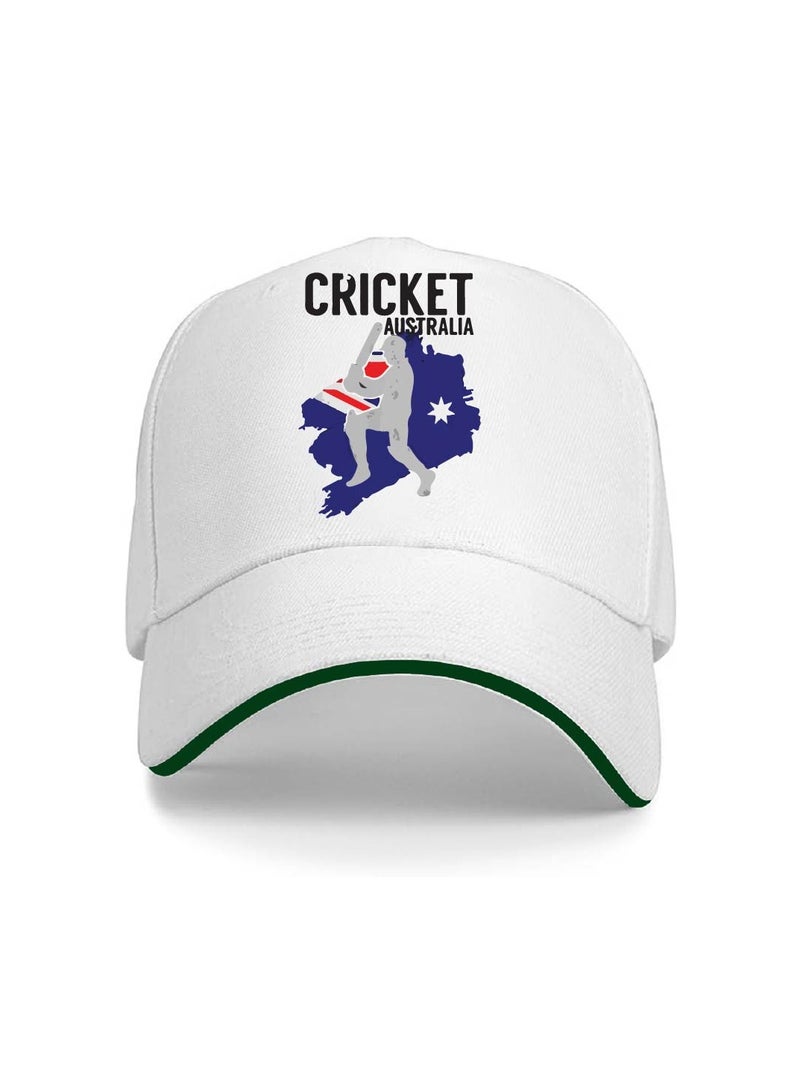 Australia Cricket Sports Fans Combo Pack - Pack of 3 - Drawstring Bag, Hand Flag and Cap - Australia Cricket Enthusiasts Combo Pack - Ideal for Cricket Matches and Events - Image 4