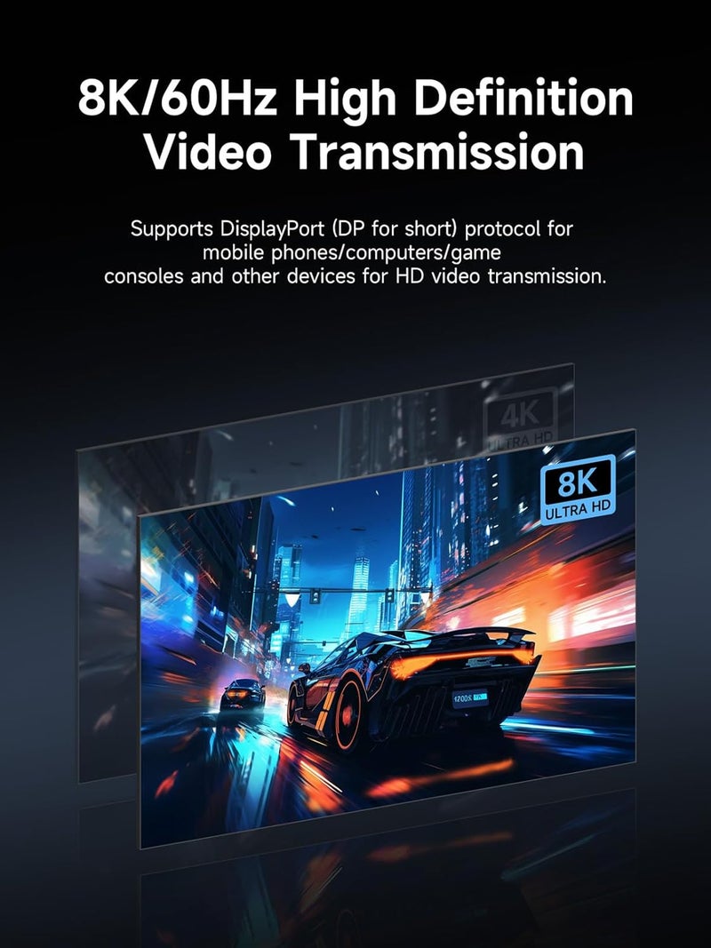 هاجيبس كابل هاجيبيس USB4، نقل بيانات بسرعة 80 جيجابت/ثانية، شحن سريع بقدرة 240 واط من نوع USB-C، كابل قصير USB 4 V2.0 بدقة 8K@60Hz لأجهزة iPhone 17 16 15 Pro Max وiPad Pro وThunderbolt 5/4 (زاوية 90 درجة عمودية، 15 سم) - Image 4