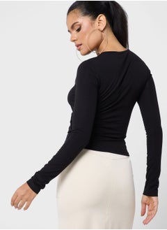 4th & Reckless Cut Out Detail Top  - Image 2