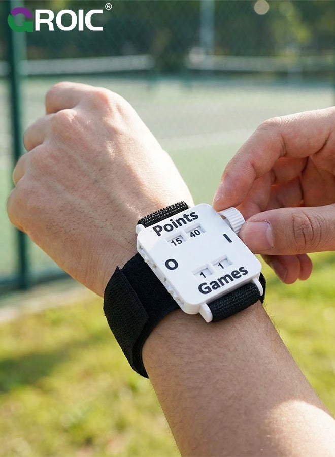 GROIC Score Counter Watch with Adjustable Wristband, Tennis Score Keeper Wristband, Adjustable Sports Counter, Portable Adjustable Bracelet for Padel, Golf, Referees - Image 5