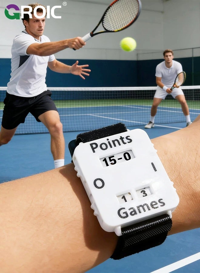 GROIC Score Counter Watch with Adjustable Wristband, Tennis Score Keeper Wristband, Adjustable Sports Counter, Portable Adjustable Bracelet for Padel, Golf, Referees - Image 4