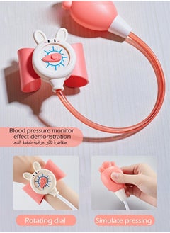 بيوينتي Children's Doctor Pretend Play with Nurse Uniform,Thermometer,Infusion set,Syringes,Medical Role Play,Doctor Playset Play House Toy for Boys Girls  - Image 2