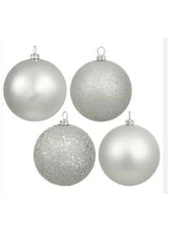 Generic 60 cm Christmas tree With Star Toper 6 Christmas Ball and Christmas Bell Bow  - Image 3