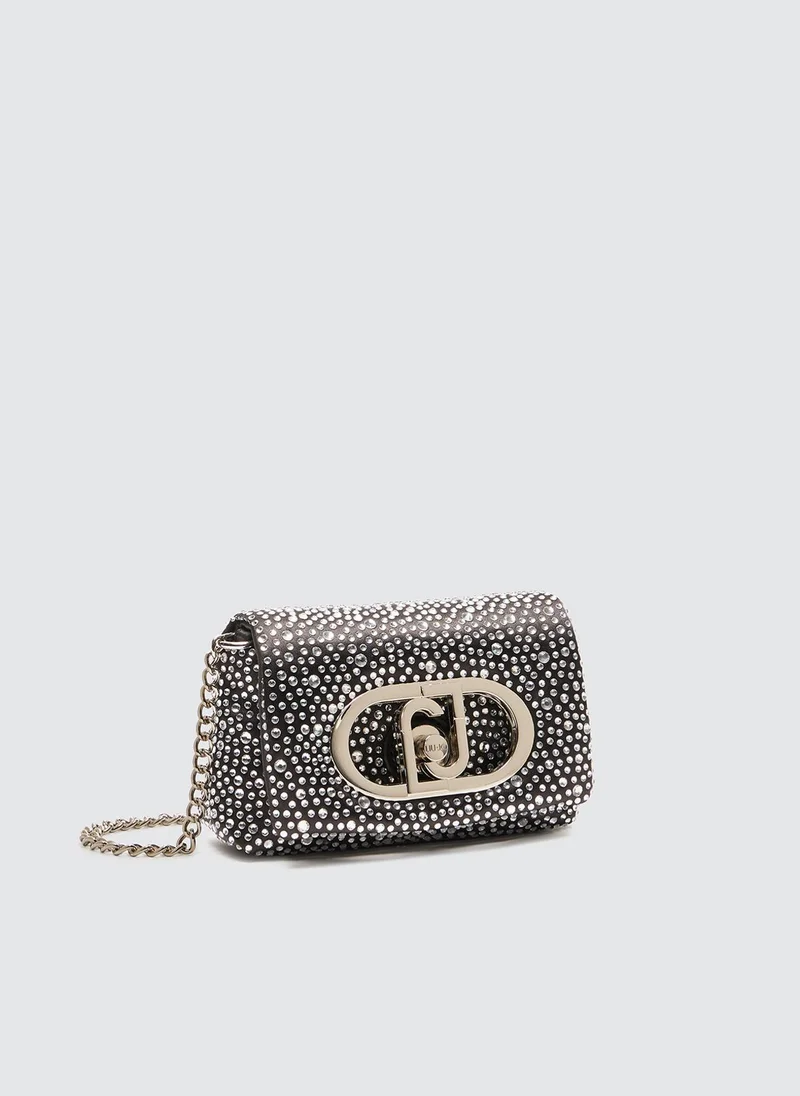Liu Jo LaPuffy bag with rhinestones