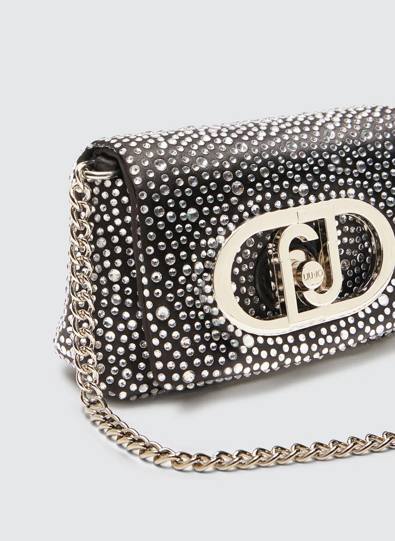Liu Jo LaPuffy bag with rhinestones