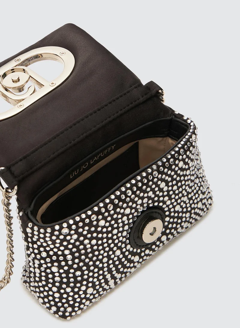 Liu Jo LaPuffy bag with rhinestones