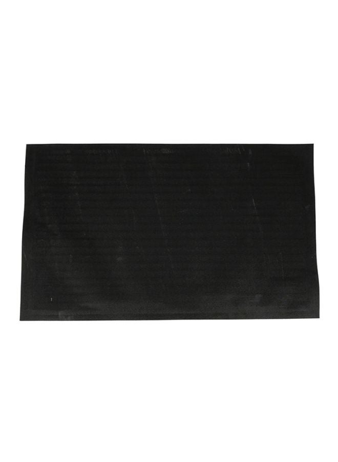 Royalford Rectangular Door Mat Black 45x75cm - Image 2