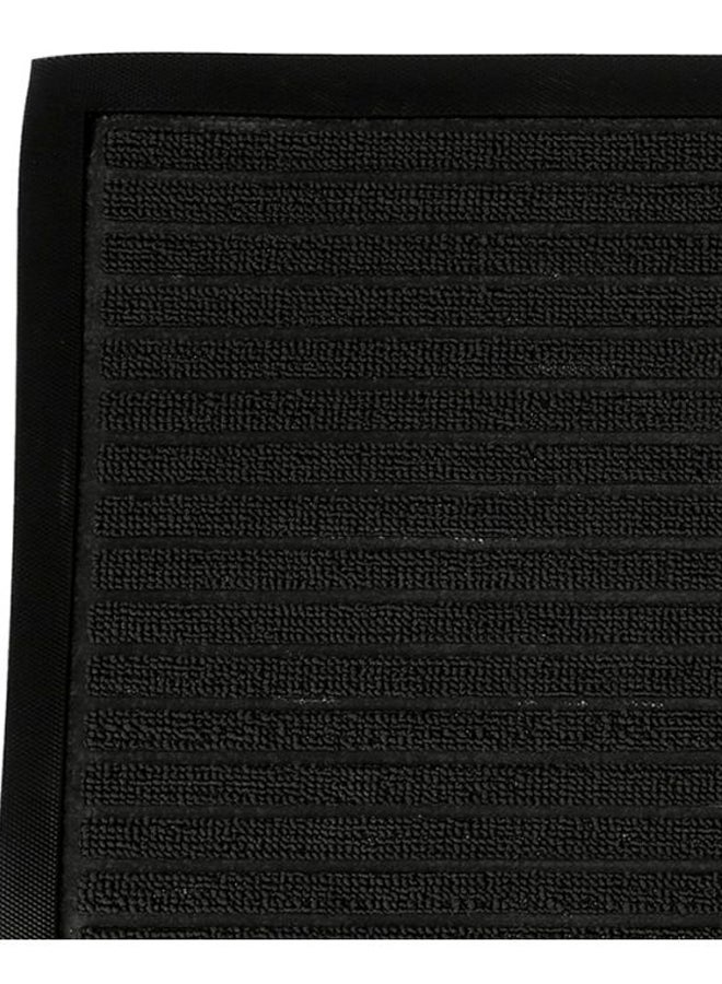 Royalford Rectangular Door Mat Black 45x75cm - Image 4