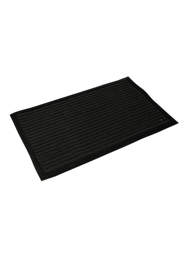 Royalford Rectangular Door Mat Black 45x75cm - Image 3