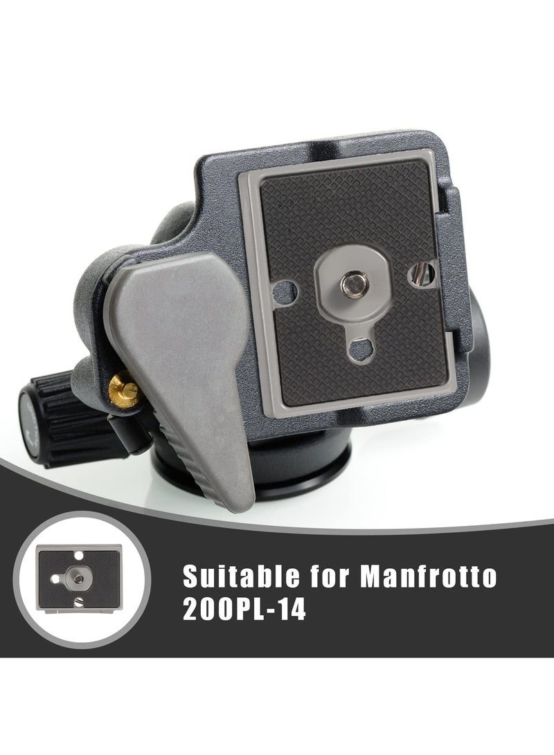 200PL-14 Quick Release Plate, 2 Pieces Universal Tripod Plate, RC2 Quick Release Plate, with 1/4 Inch Screw for Camera Tripod Ball Head - Image 5