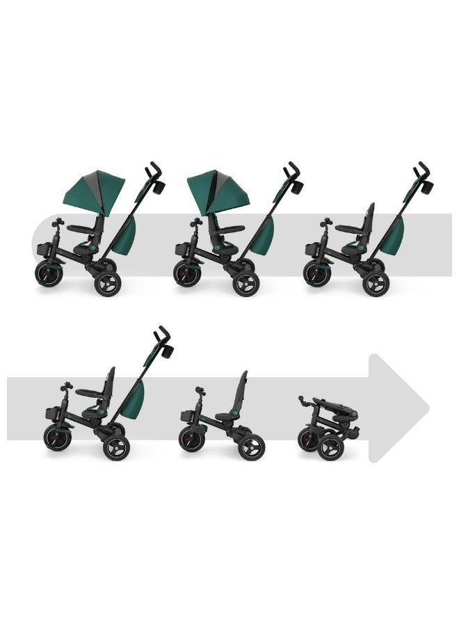 Kinderkraft - Spinstep 2 Plus Tricycle Stroller - Green - Image 5