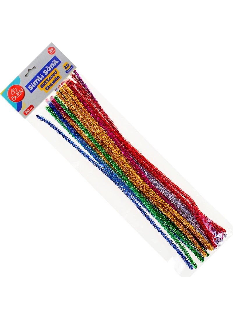 BUBU Glitter Chenille 30 cm 20 Li ( -SON003)  - Image 1