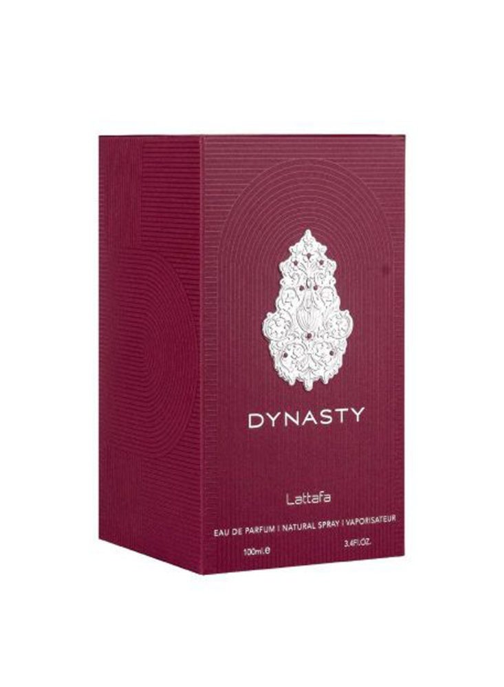 لطافة عطر داينستي من لطافة – للجنسين، أو دو بارفان 100 مل – عطر خشبي فاخر بلمسة شرقية عصرية - Image 4