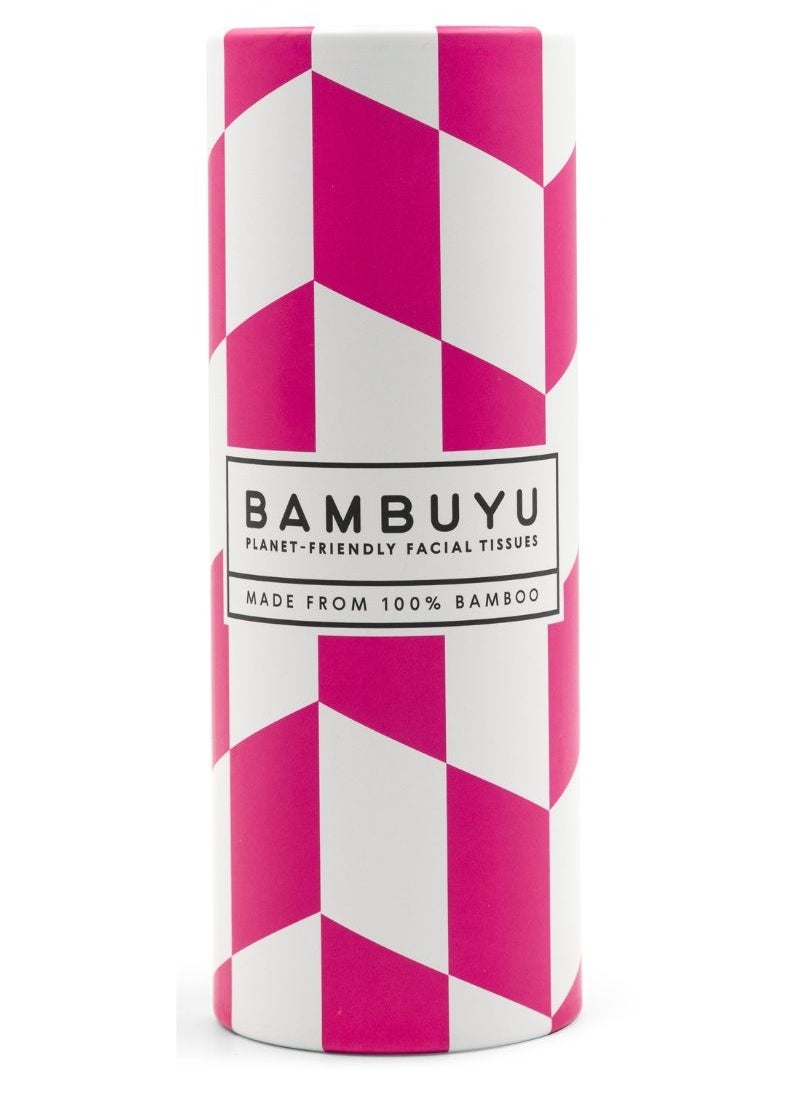 Bambuyu Bamboo 3 Ply Facial Tissues Tube 50 Sheets Pack of 1  - Image 1