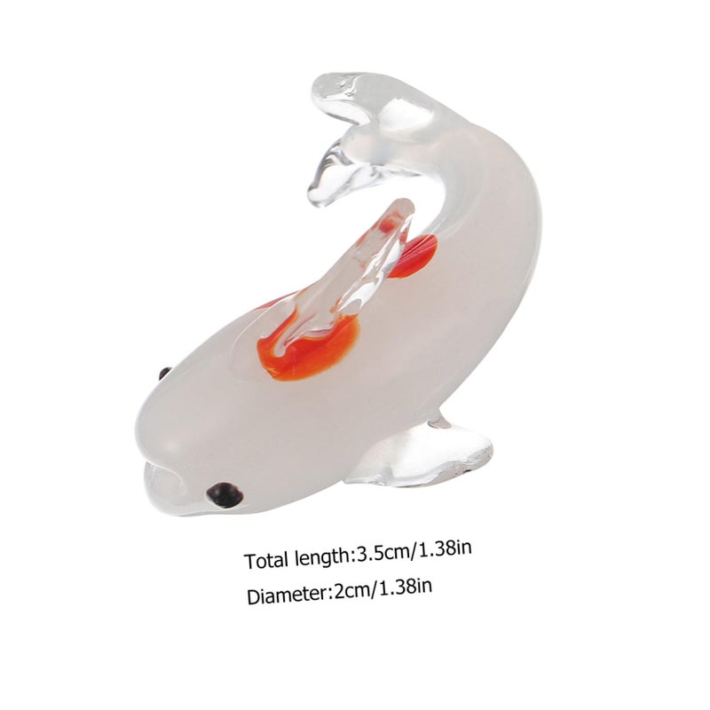 Red Fish Shaped Animal Ornaments Retro Home Decor Indoor Christmas Decorations - Image 3