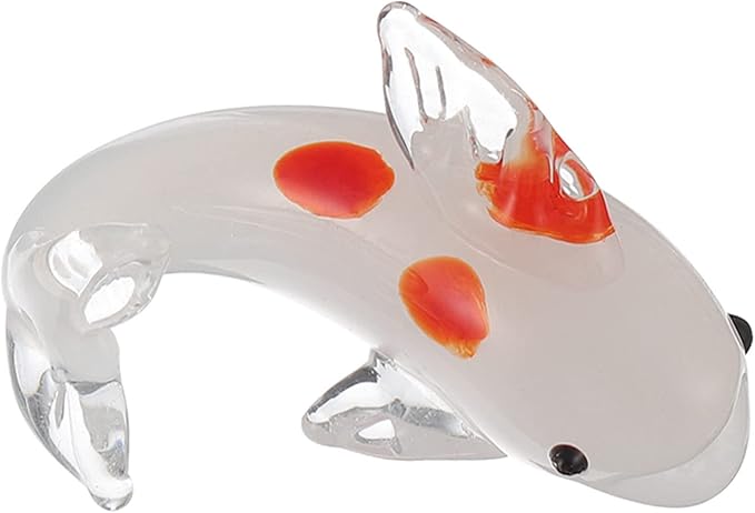 Red Fish Shaped Animal Ornaments Retro Home Decor Indoor Christmas Decorations - Image 1