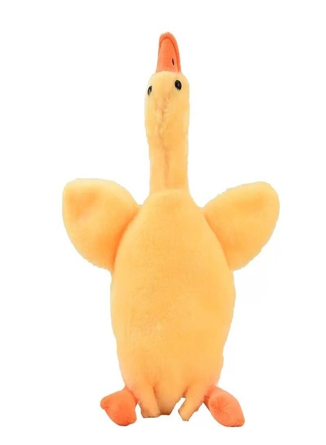 Ueeksry Cute Goose Crossbody Bag, Kawaii Plush Purse Shoulder Bag, Novelty Bag, Animal Shoulder Bag for Women - Yellow - Image 1