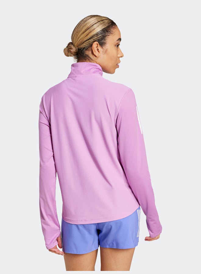 Adidas Own the Run Half-Zip Jacket  - Image 2