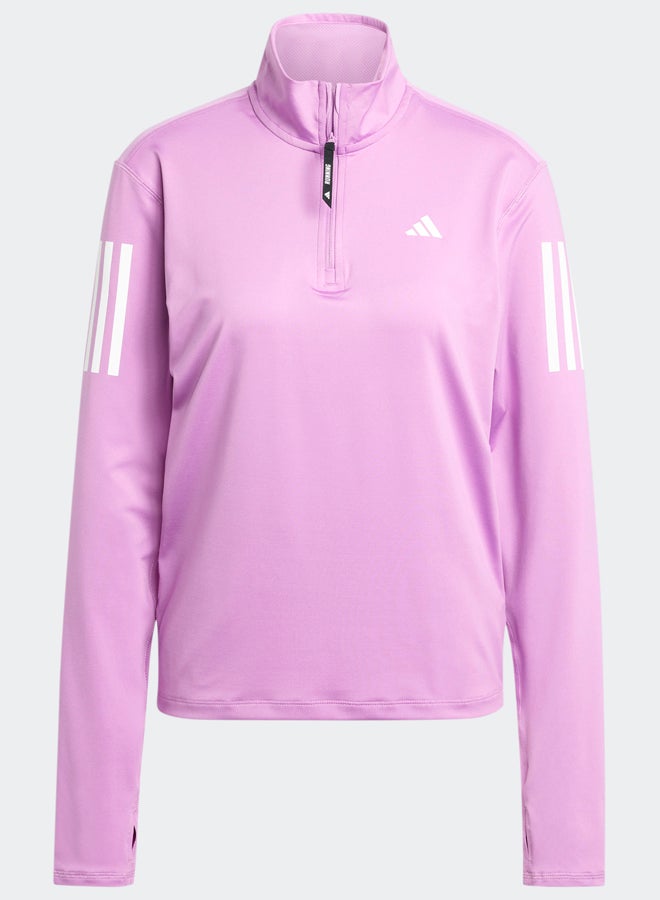Adidas Own the Run Half-Zip Jacket  - Image 3