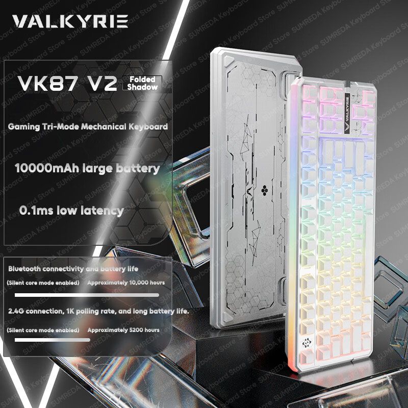 Valkyrie لوحة مفاتيح VALKYRIE VK87 Max V2 - أبيض - Image 3