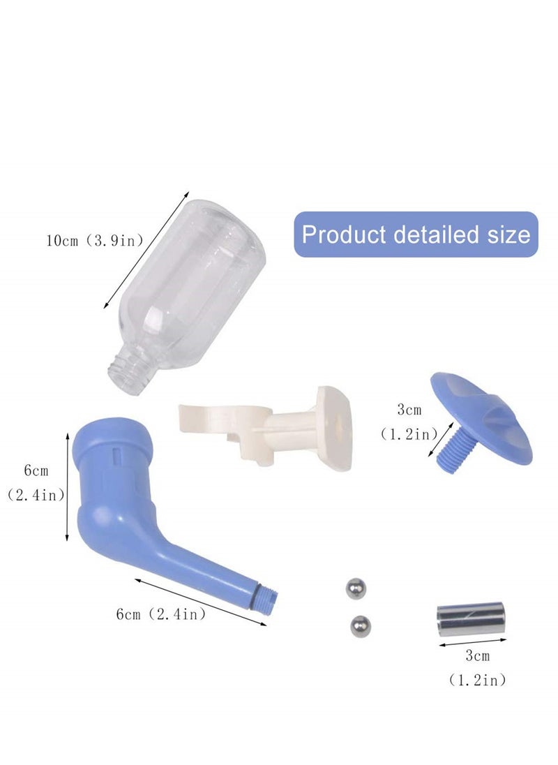 Generic - Leakproof Dog Water Bottle BPA-Free for Small Medium Dogs and Cats 330ml 11oz Ideal for Cages and Kennels Blue - Image 1
