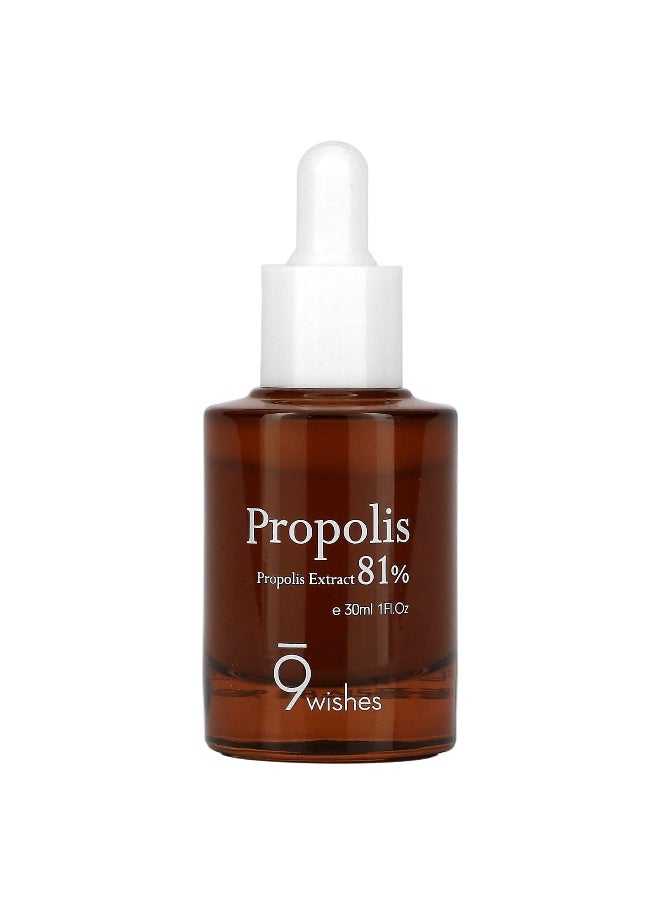 9 wishes 9Wishes, Propolis Extract 81%, 1 fl oz (30 ml)  - Image 1
