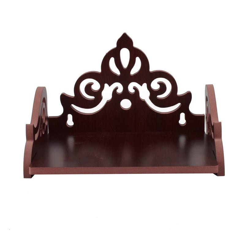 Lyrics فن وحرف إنشاء كلمات خشبية جميلة من الخشب الرقائقي لمعبد الصلاة في المنزل ديكور المنزل أو مكتب أو منتج معلق على الحائط مع لون بني داكن - Image 5