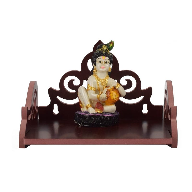 Lyrics فن وحرف إنشاء كلمات خشبية جميلة من الخشب الرقائقي لمعبد الصلاة في المنزل ديكور المنزل أو مكتب أو منتج معلق على الحائط مع لون بني داكن - Image 1