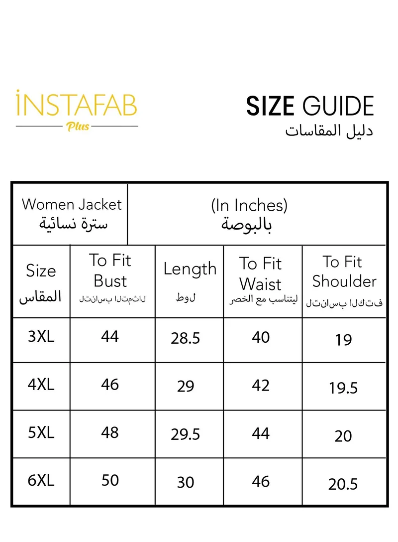 Instafab Plus  Women's Cream White Contrast Sherpa-Lined Suede Bomber Jacket | كم طويل | ألوان متداخلة | كاجوال ويومي | طوق منتشر | جاكيت for Women | Best Price UAE