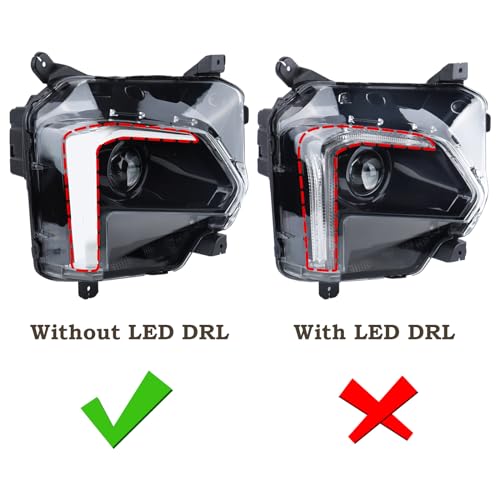KAMDKI Right Passenger Side LED Headlight Compatible for 2022 2023 Chevy Traverse Chevrolet Head lamp without LED DRL 85596374 GM2503525 - Image 2