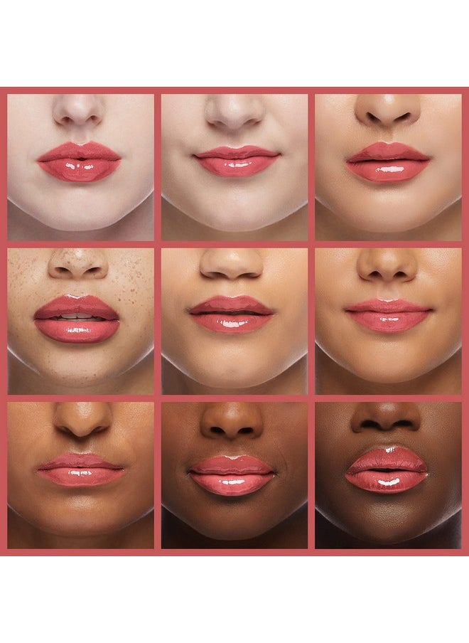 COLORKEY COLORKEY Lip Gloss Mirror Series, Hydrating Lip Gloss with Essential oil, High Shine Glossy Lip Tint, Hydrated & Fuller-looking Lips, Long-Lasting Liquid Lipstick(R702)  - Image 4