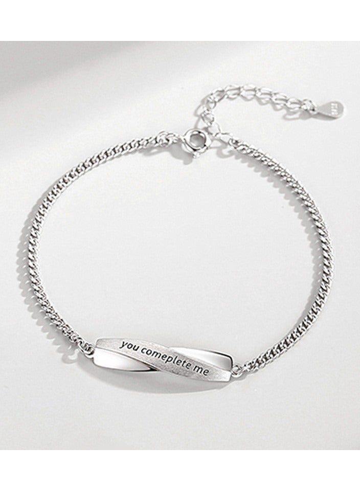 KUYING 925 Silver Bracelet For Women - Image 1