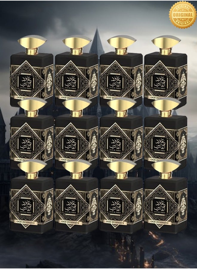 12 Pieces Oud Al Fares Oud Intensity Perfume 100ml EDP - pzsku/Z494A6A48A508290E71A4Z/45/_/1719251016/be227a1f-a4b3-421b-a3ad-cb41d1baca0e