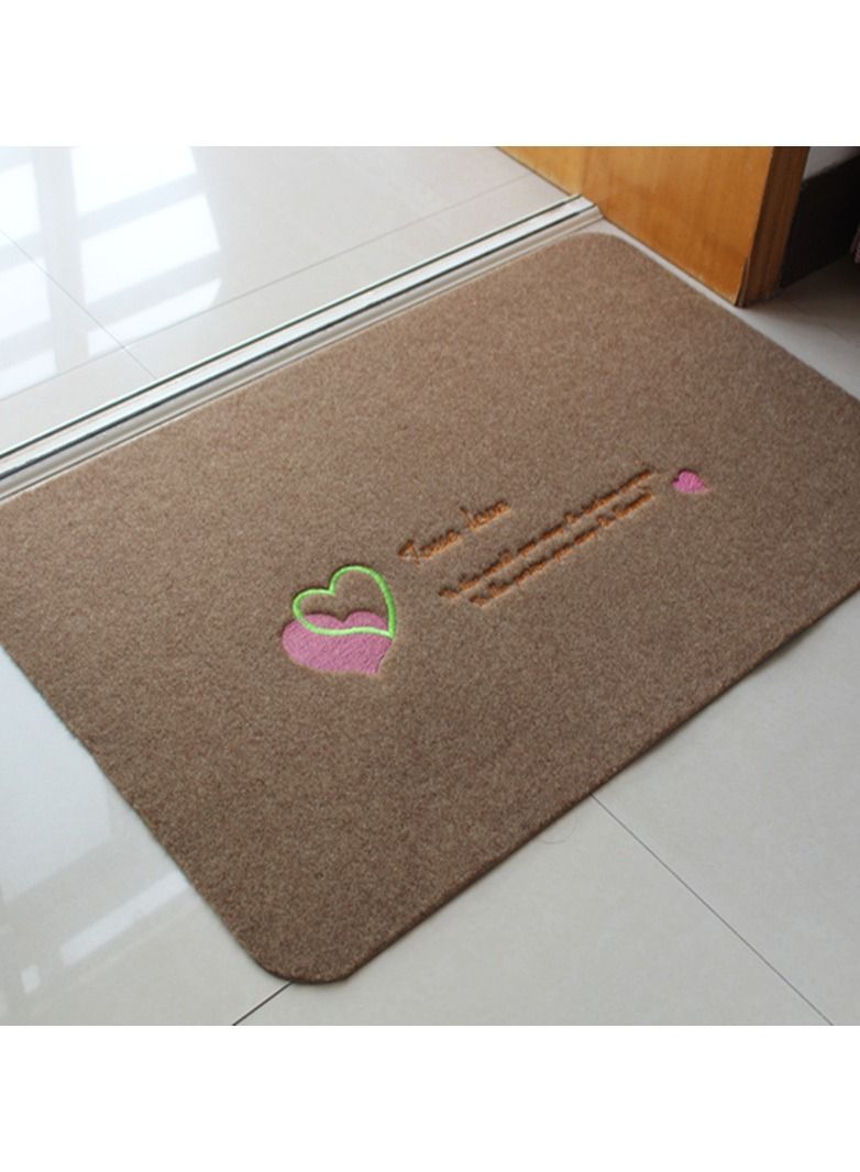 Entrance Doormat With Hard Texture Non Slip Carpet Also For Bathroom Kitchen Living Room Laundry Room Bedroom Hallway etc. (Size 40×60CM)  - Image 1